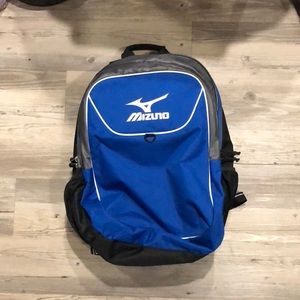 Blue Mizuno Sports Backpack